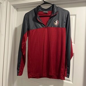 FSU Seminoles long sleeve dry fit jacket